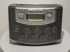 Sony Walkman SRF-M37V TV/WEATHER/FM/AM Radio Tested-Works Great 