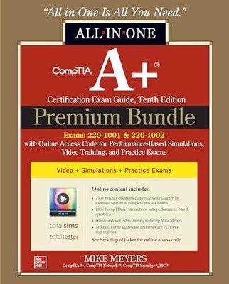 CompTIA A+ Certification Premium - Product Bundle, by Meyers Mike - Very Good b