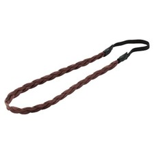 Braided Stretch Hair Headband Synthetic Hair Piece for Women Adjustable