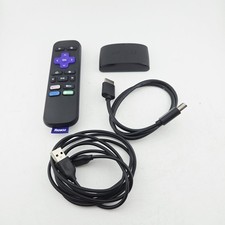 Roku Streaming Stick Media Player With Voice Remote HDMI USB Power Cable
