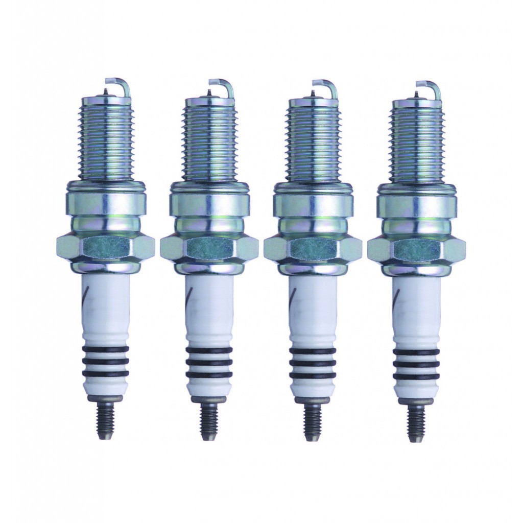 NGK For Yamaha XR45F Rhino 450 2006-2009 Spark Plug  Box of 4  DRR8EIX
