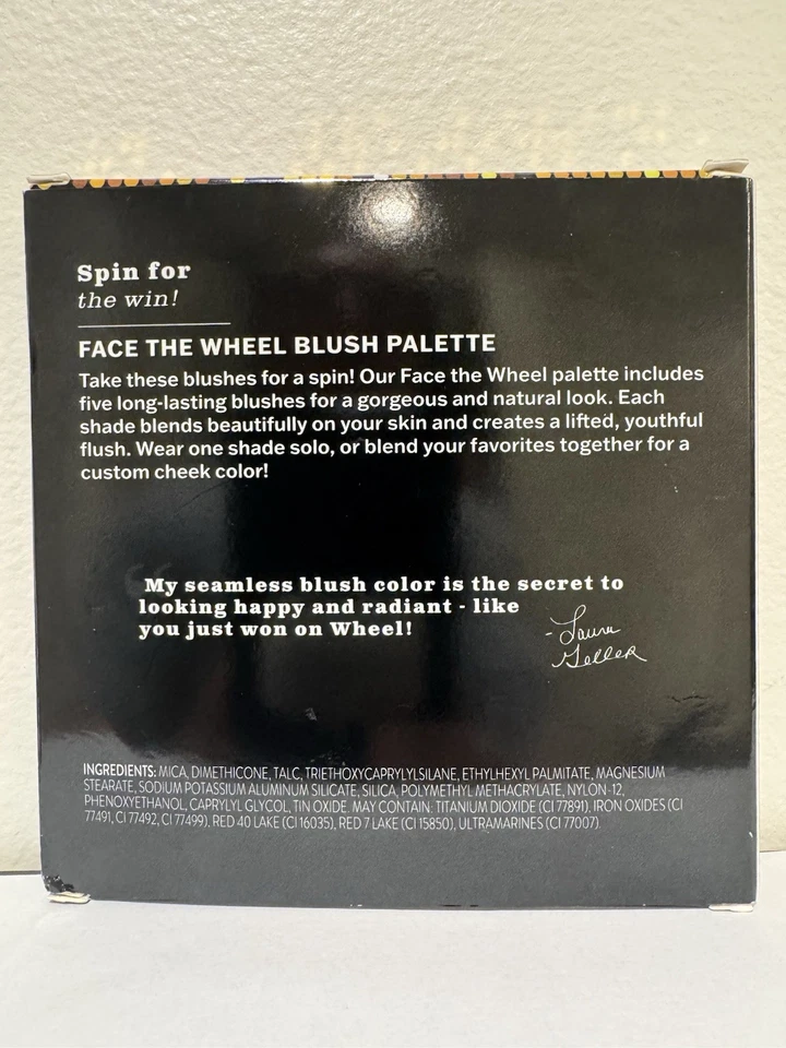 Laura Geller Wheel of Fortune Face the Wheel BLUSH Palette New in Box - Image 2 of 4