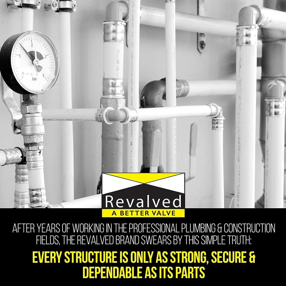 Válvula de bola Pex de 1" revalivada de 10 piezas, latón sin plomo, puerto completo, crimpado de púas Foto 4 de 4