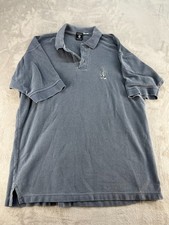 Vtg Looney Tunes Bugs Bunny Polo Shirt Mens L Gray Warner Bros Cartoon 90s