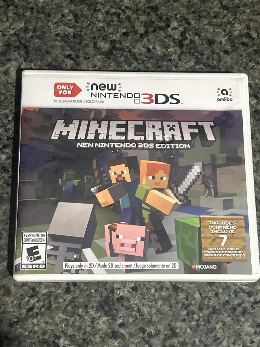 Minecraft Nintendo 3DS Video Games for sale - eBay