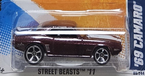 Hot Wheels 2011/088 + 2012/102 - Lot Of 2 - '69 Camaro / '68 COPO Camaro /K7 - Bild 2 von 3