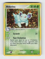 Nidorina 40/112 Reverse Holo Uncommon FireRed & LeafGreen Pokemon 2004 LP on eBay