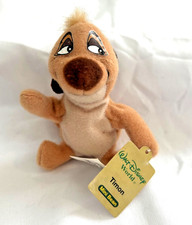 Walt Disney World Lion King TIMON Mini Bean Plush Kellogg's 2001 New with tags