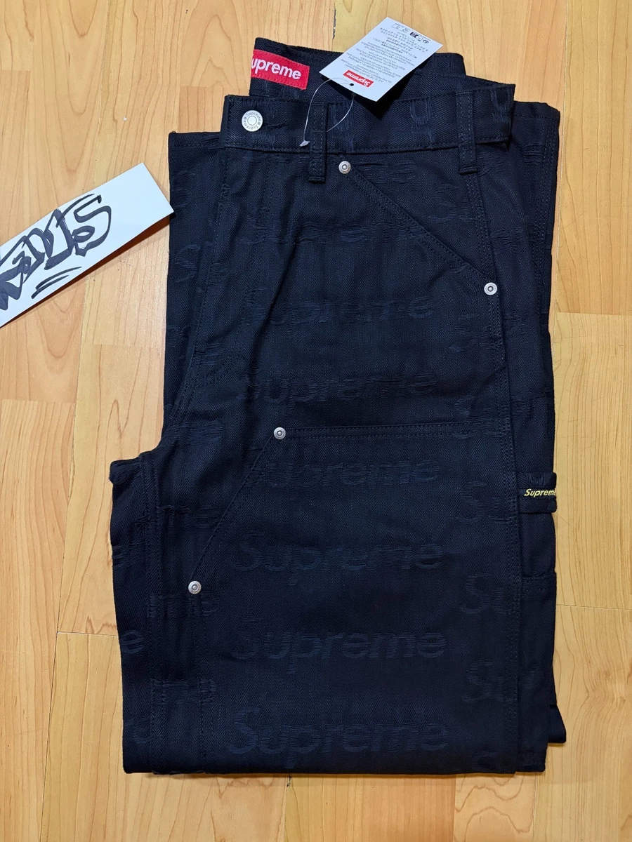 パンツ SUPREME BAGGY JEANS BLACK 30 Supreme BAGGY SELVEDGE JEAN Size 36 Black Denim Jeans SS25 Zip Fly