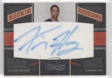 2010-11 Timeless Treasures Rookie Recruits 250/299 Xavier Henry #112 Auto 0i9o