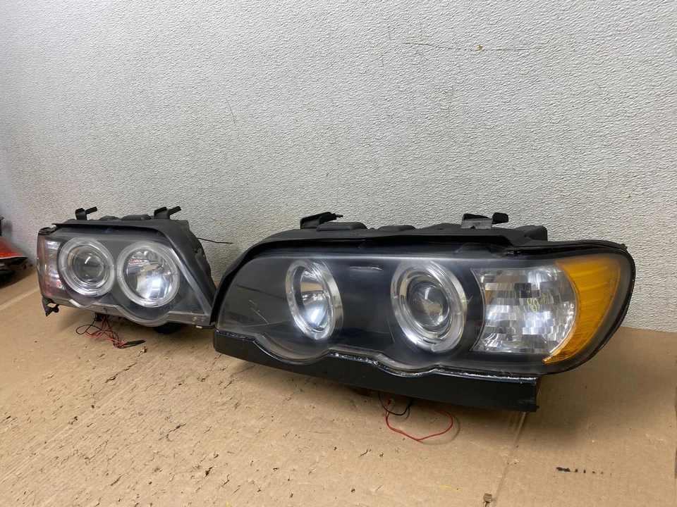 2000-2003 BMW X5 E53 LED esquerda+direita conjunto projetor farol LED R6549 DG - Imagem 3 de 4