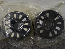 LOT 2 Gizmo Dorks Transparent / White ABS 2.85mm Filament 1KG 3D Printer READ