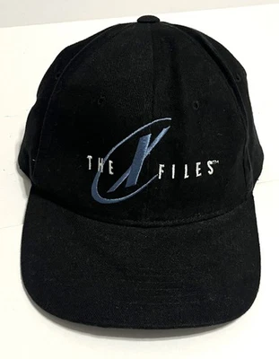Vintage The X-Files Fight The Future 1998 Film Promo Baseball Kappe Mütze schwarz - Bild 1 von 4