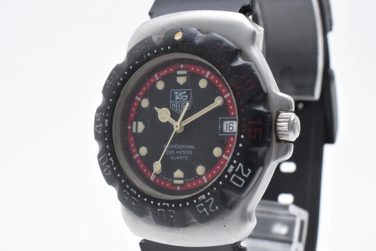 TAG Heuer Quartz 200 m (20 ATM) Water Resistance Wristwatches for