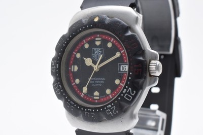 TAG Heuer プロフェッショナルWA1214腕時計 ▶️ [EXC+5] TAG Heuer Formula 1 Pro WA1214 black dial Quartz