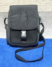Black Camera Carry/Shoulder Bag with Strap, Accessory Compartments