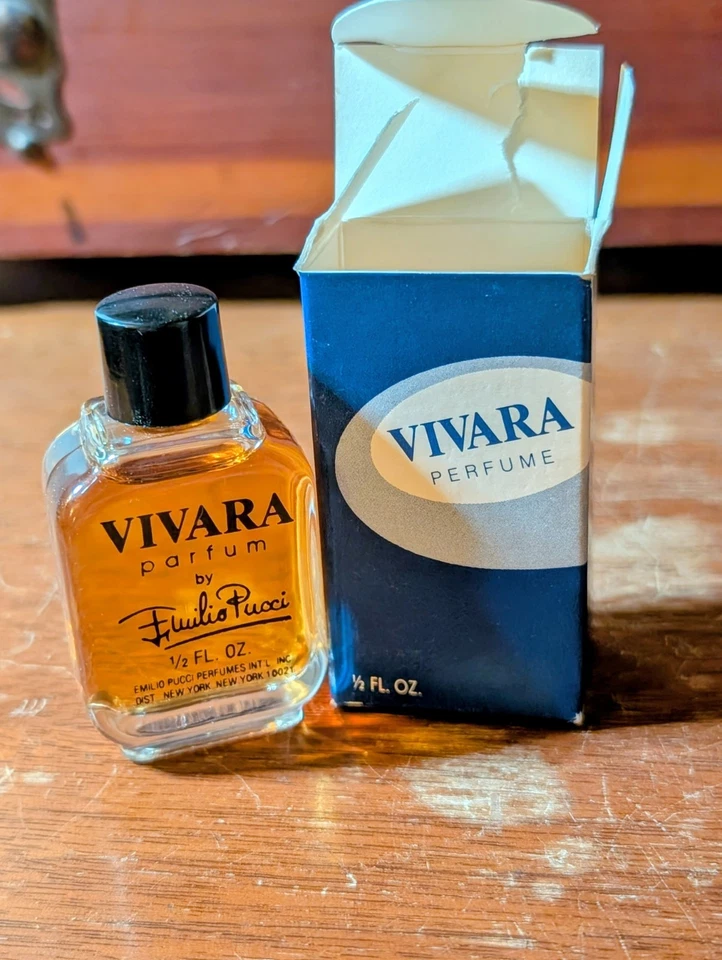 Perfume Vivara de Emilio Pucci Vintage Aroma 1/2 Floz Nuevo En Caja Foto 2 de 3