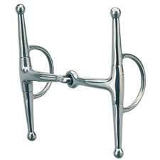 Weaver Leather Stainless Steel Egg Snaffle Bit - 5" Full Cheek