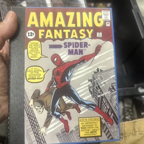 Spider-Man Amazing Fantasy Volume One Limited Fossil Collectors Watch 1994 "NICE