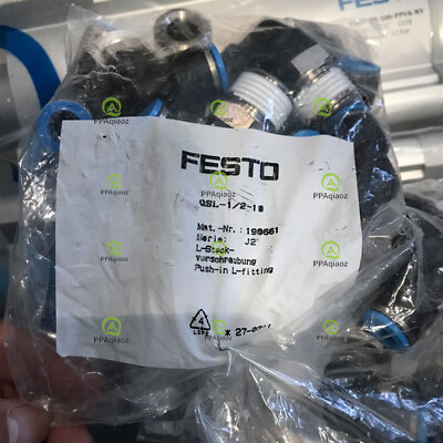 10PC New FESTO QSL-1/2-10 190661 Push-In Fittings Connector Free Shipping