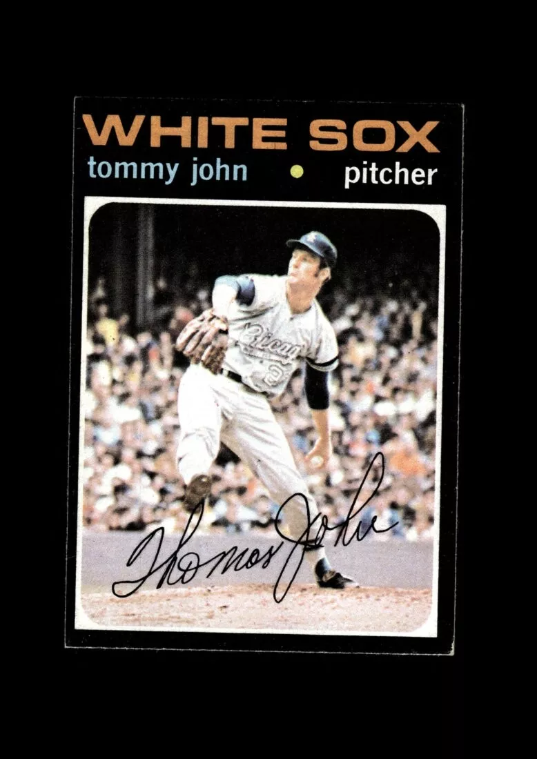 Tommy John trading card