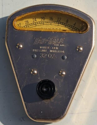 #ad VINTAGE TEL TALE Wiper Armor Pressure Indicator 20 OZ. The Anderson Company $23.95