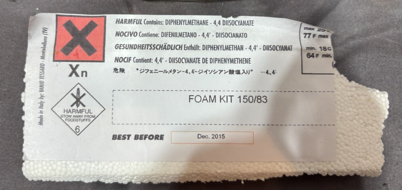 SALOMON UPZ Germany Foam Foam Ski Racing Scarponi Fodere +Foam Kit Uomo 8 NUOVO Vecch