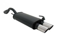 Novus Sportauspuff Gruppe N 2X76Mm Ms-Design VW Polo IV (6N,6N2) 1,3/1,4+16V
