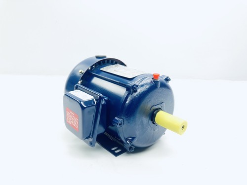 UNUSED CENTURY TE102 IVERTER DUTY ELECTRIC MOTOR 143T-FR 1HP 1748RPM 230/460V - Picture 3 of 7