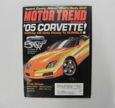 MOTOR TREND | 05 CORVETTE GETS READY TO RUMBLE -APRIL 2003-*GOOD CONDITION* 