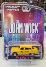 Greenlight Hollywood John Wick 1974 Checker Taxi Series 33