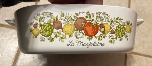 Vintage Corning Ware Spice of Life La Marjolaine 2 Quart Casserole A-2-B NO LID - Picture 4 of 8