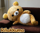 Rilakkuma Big Size Extra Large Plush Toy 100×66cm San-X 2016 japan anime