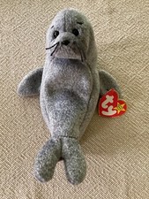 Ty Beanie Babie 7 inch Slippery the Seal Toy