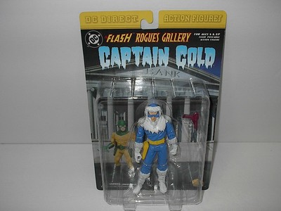 VINTAGE DC DIRECT CAPTAIN COLD THE FLASH ROGUES GALLERY 2001 BRAND NEW.