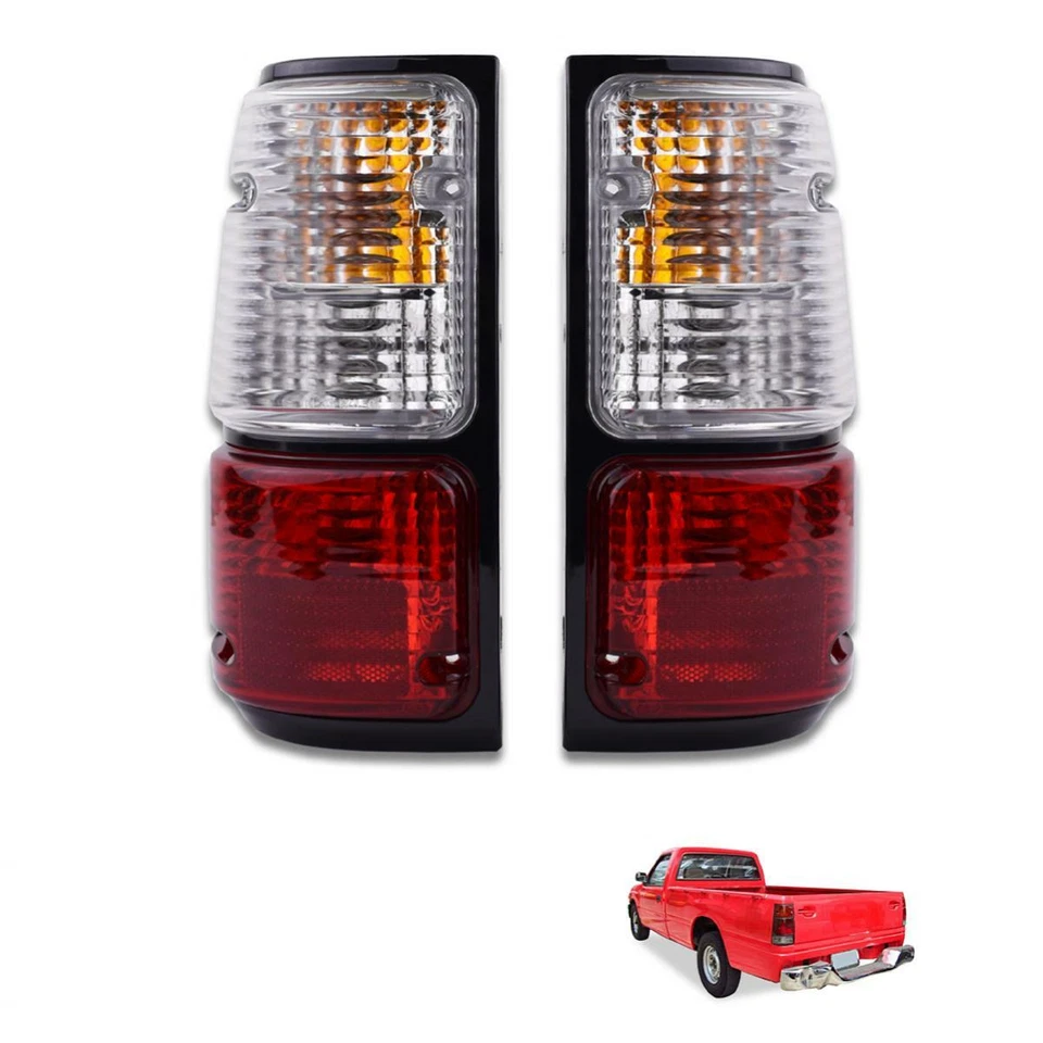 LH+RH Tail Lights Replacement Rear Lamp Fit For 1989-1996 Isuzu TFR Rodeo Pickup Foto 3 de 4