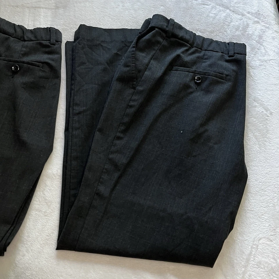 Брюки мужские Edwards Work Uniform 34x32 черные плоские с передними карманами прямые штанины (2) - Изображение 3 из 4