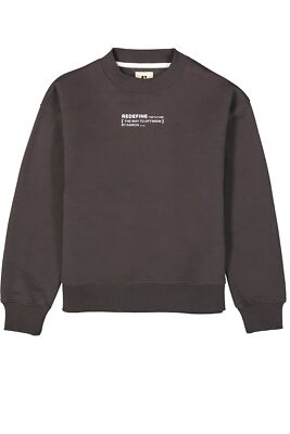 Garcia Jungen O-Neck Sweatshirt Gr. 128-176 Hoodie mit Rückenprint dark grey