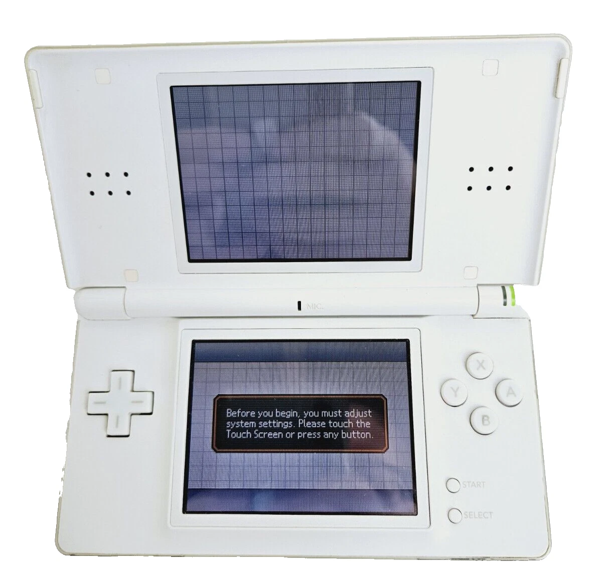 Refurbished nintendo ds lite polar white handheld sale game console