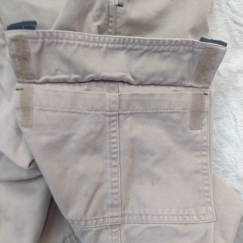 Vintage OP Ocean Pacific Cargo Shorts 4 Pocket Drawstring Zip XL 40 X 9 Beige - Picture 10 of 15