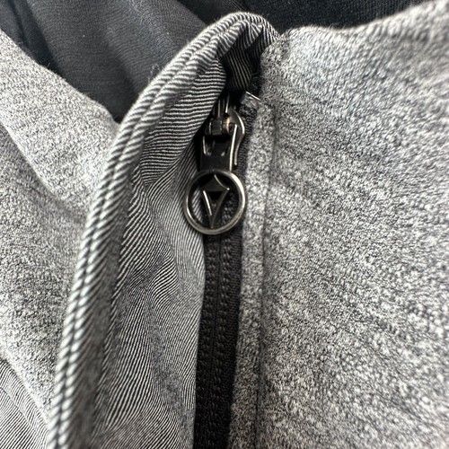 Ivivva Jacket Girls 10 Gray Shine Your Inner Light On the Go Athletic Full Zip - Picture 5 of 12