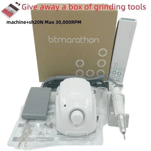 65W Electric Nail Drill Strong 210 Micromotor Control Box DC 30V 35000RPM Handle - Bild 8 von 9