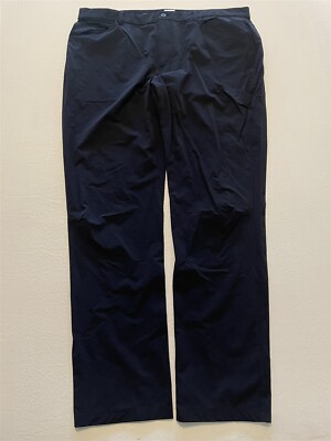 Levelwear 40 x 33 Black QUEST 5 Pocket Performance Tech Golf Pants