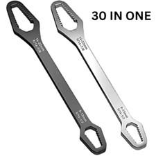 2 Pcs Universal Torx Wrench 8-22mm Double Ended Self Tightening Mechanical Tools