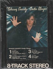 SHAUN CASSIDY: "UNDER WRAPS" FACTORY SEALED 8-TRACK TAPE 1978