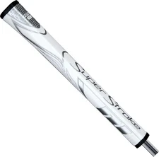 New Authentic SuperStroke Zenergy White / Silver Pistol GT 1.0 Putter Grip