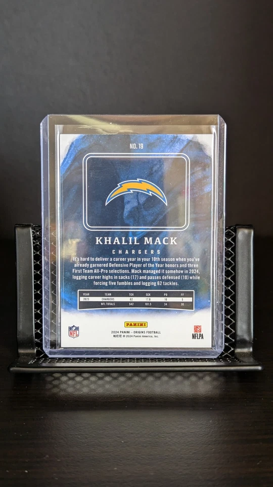 2024 Panini Origins Football Khalil Mack 14/25 - Image 2 of 2