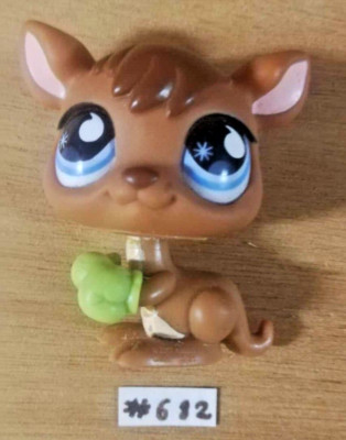 Figurine Littlest PetShop Kangourou #682 Avec Gants De Boxe - Occasion, état à Vérifier