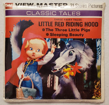 View-Master Little Red Riding Hood Three Sleeping Beauty Reel Packet New Sealed