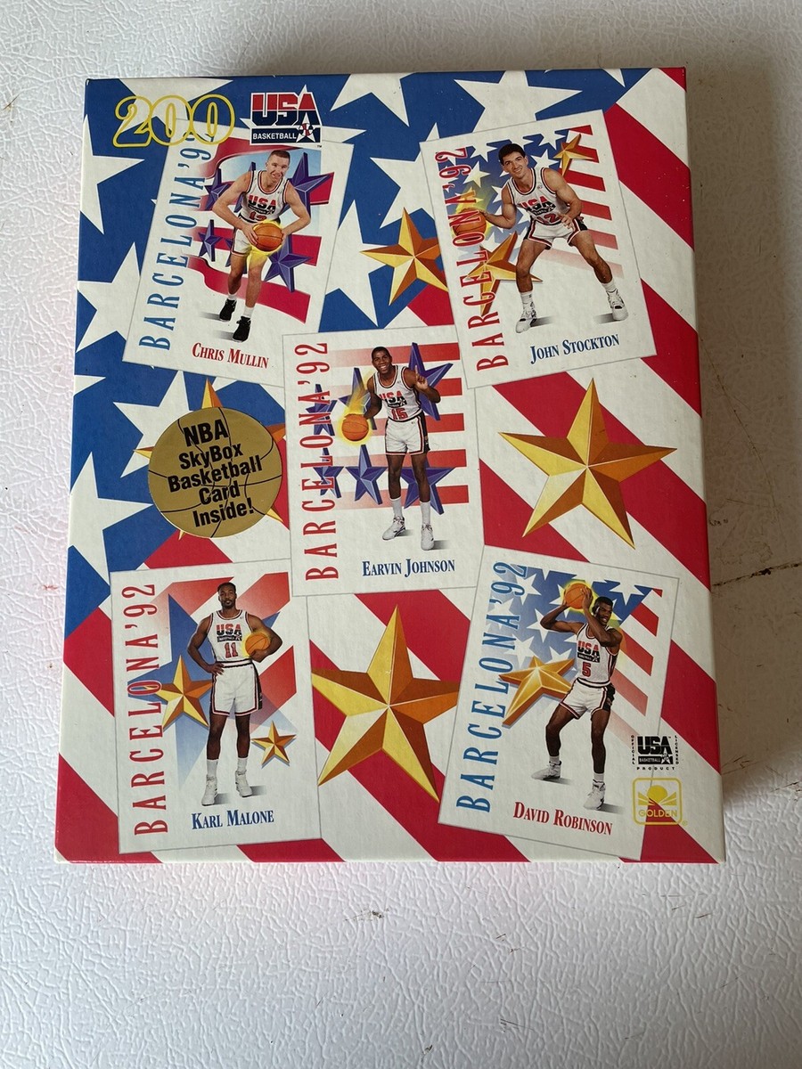 1992 USA Basketball Dream Team 200 Piece Puzzles w/Skybox Card | eBay